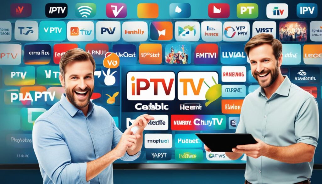 IPTV advantages and Traditional TV disadvantages comparison