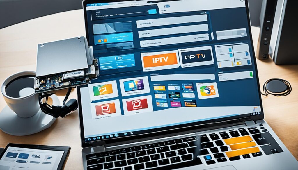 Configure IPTV player