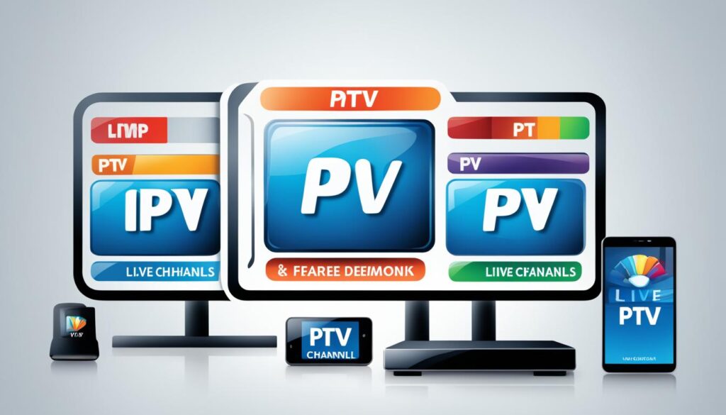 Paid vs. free IPTV comparison with features