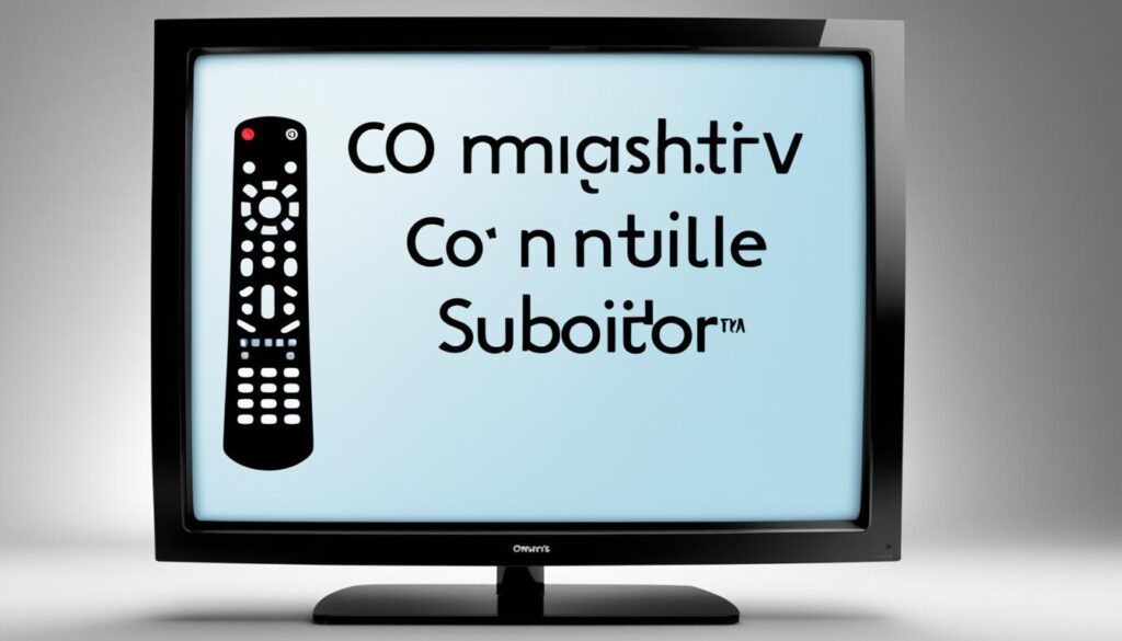 adjusting font size customizable IPTV captioning