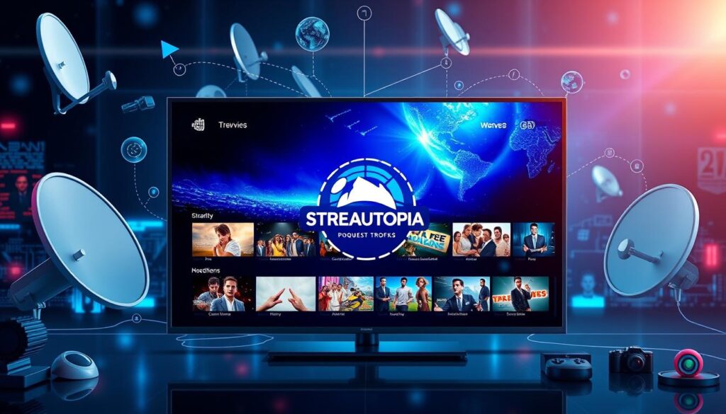 IPTV player streaming content