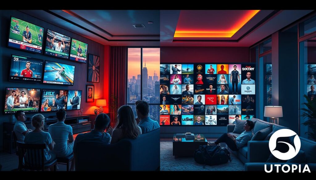 live channels and on-demand content accessibility in IPTV services