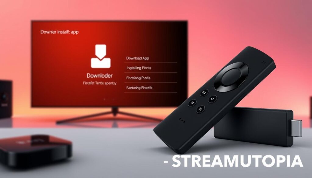 Downloader app installation on Firestick