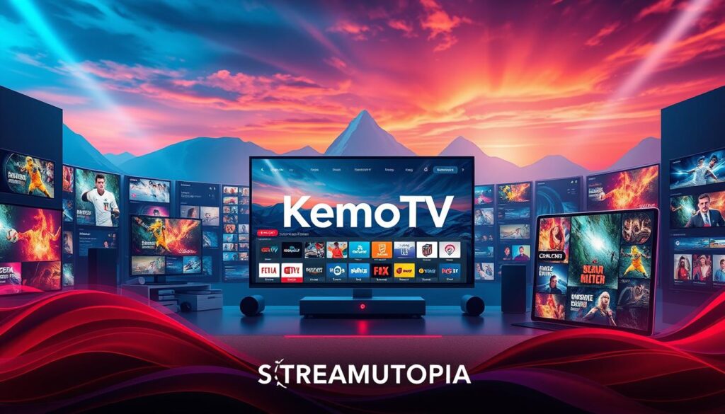 Kemo IPTV channels and on-demand content