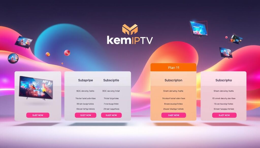 Kemo IPTV subscription plans